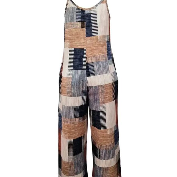 LAST CHANCE - Colorblock Geometric Print - Picture 3 of 3